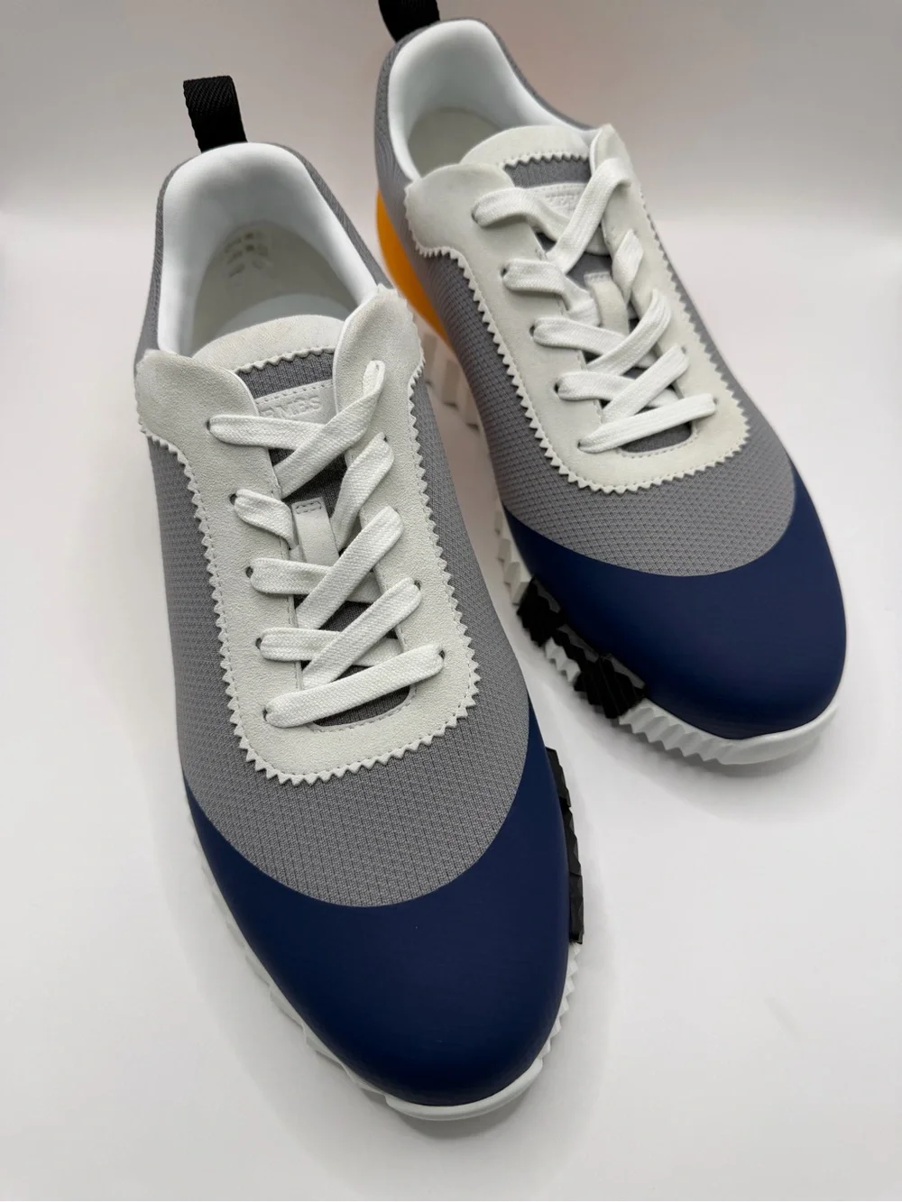 Hermes Men's Homme Bouncing Sneakers Size 43